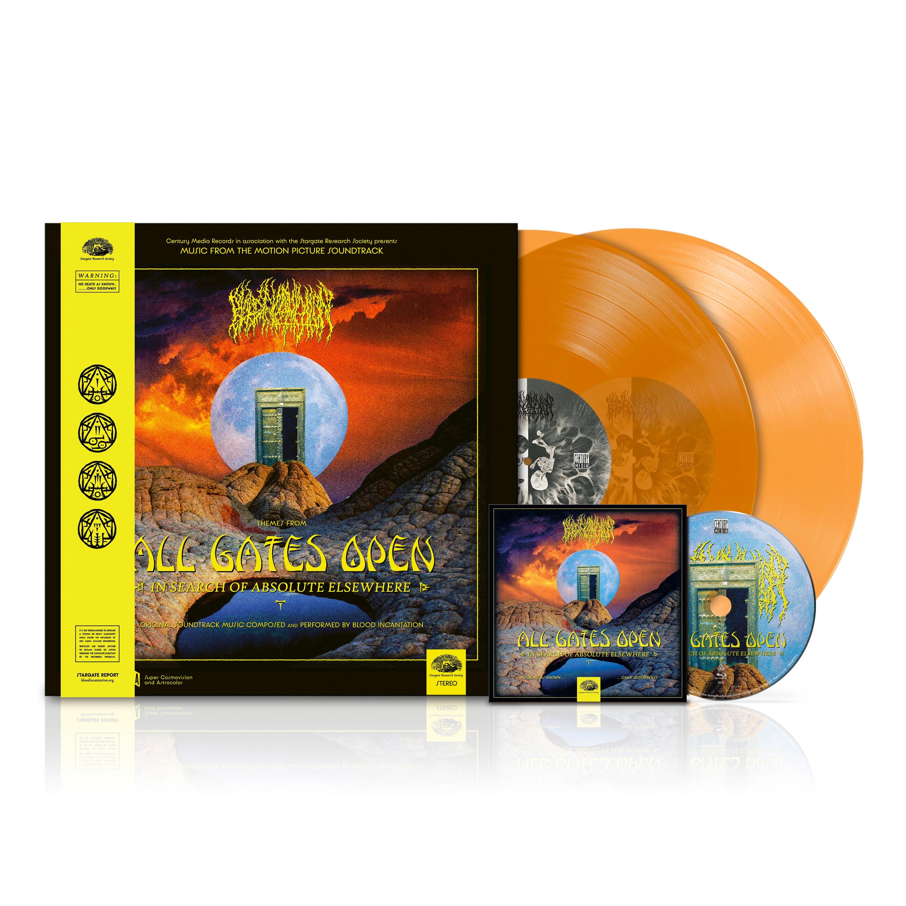 BLOOD INCANTATION - All Gates Open (Original Motion Picture Soundtrack) - Double Vinyl LP with Blu-Ray