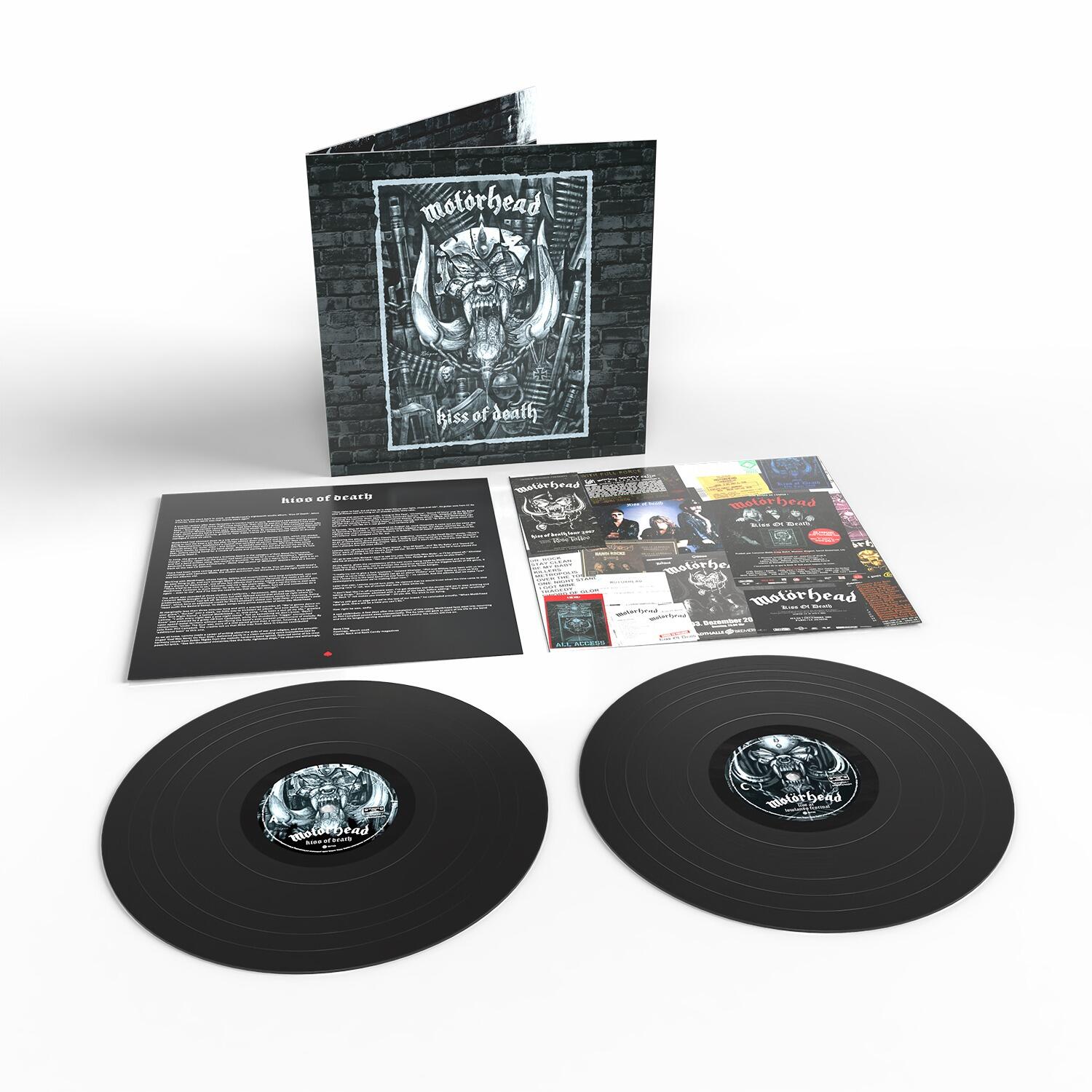 MOTORHEAD - Kiss Of Death - Half Speed Mastered / Expanded - Double Vinyl LP