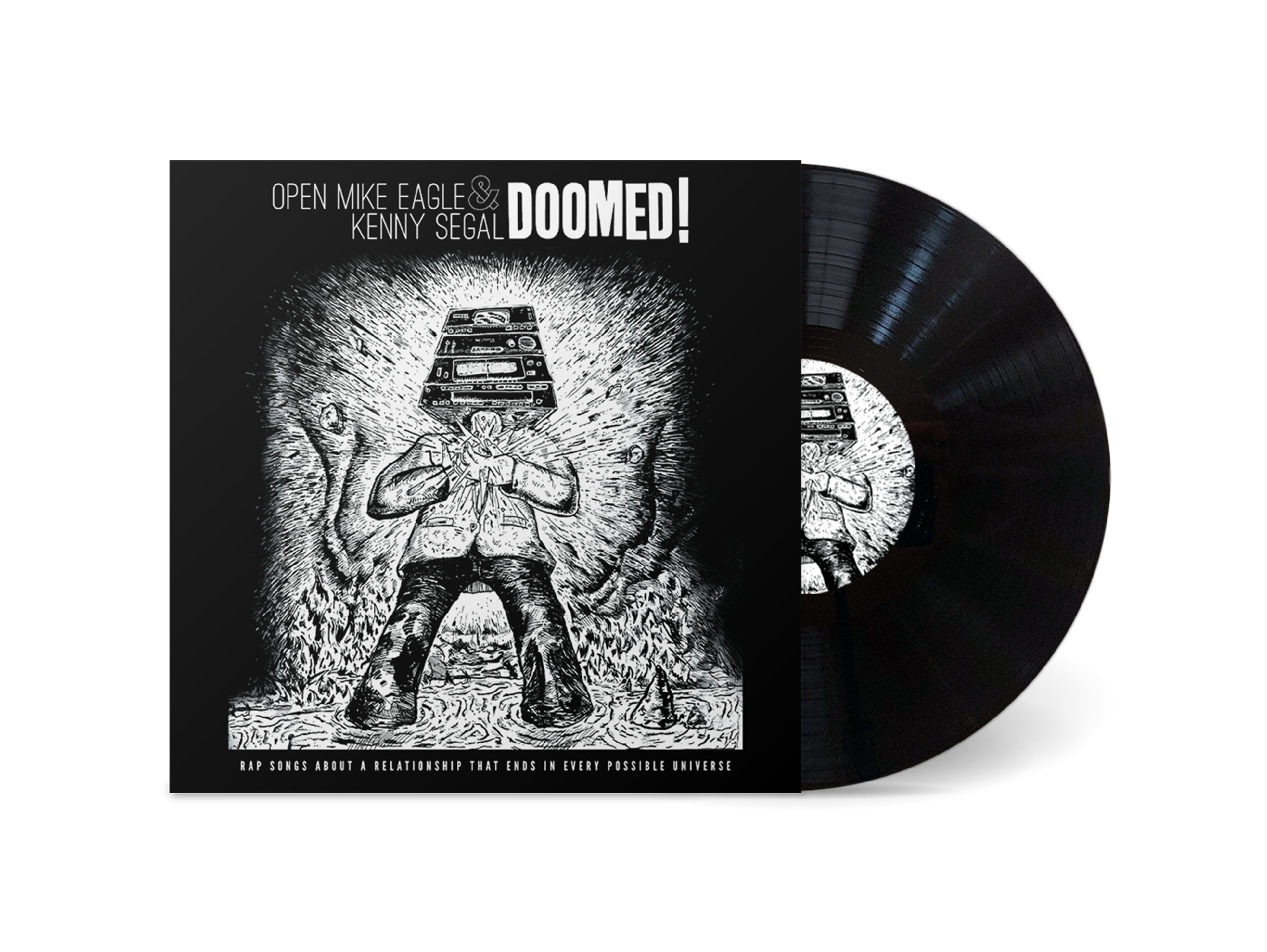 **PRE-ORDER** OPEN MIKE EAGLE & Kenny Segal - DOOMED! - Vinyl LP