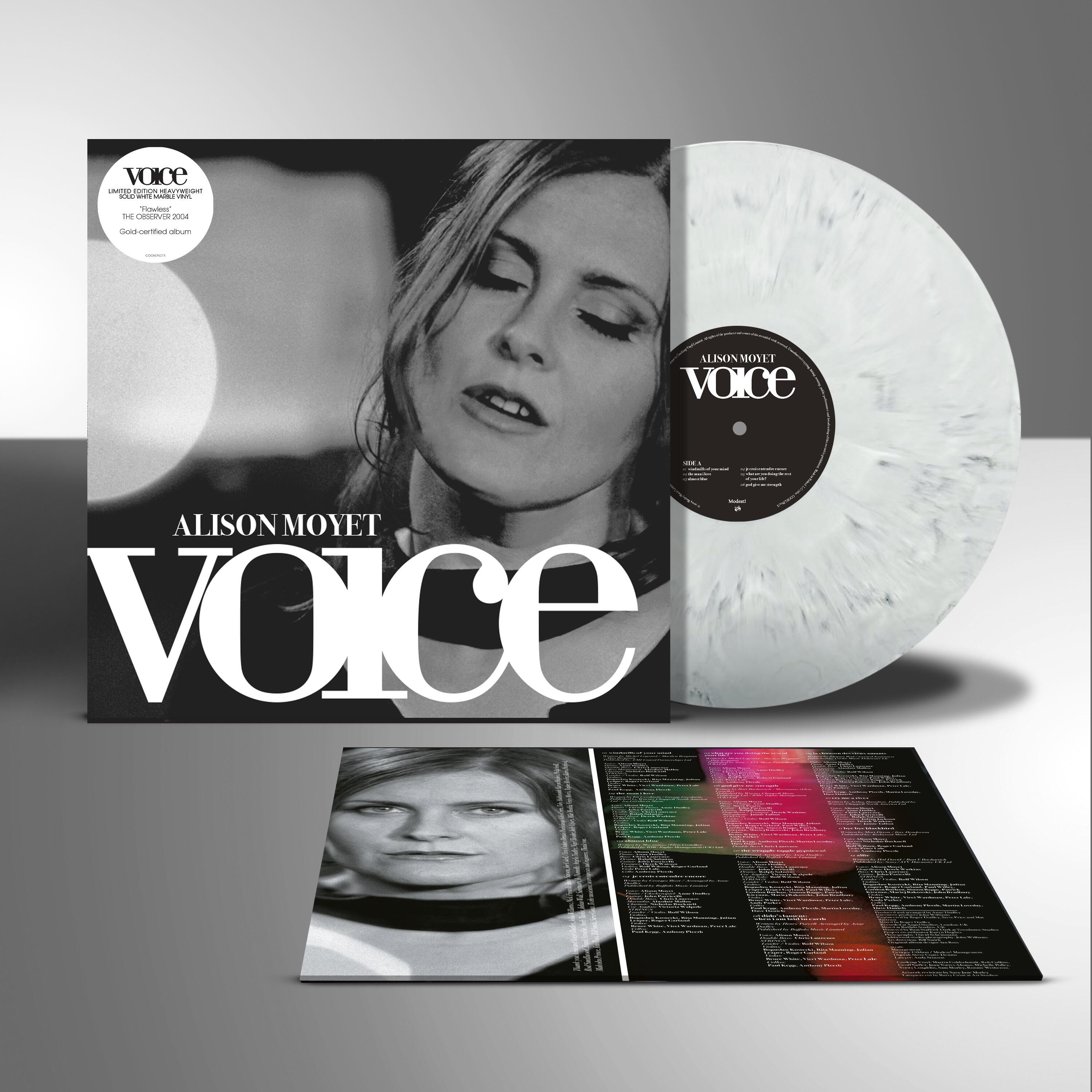 **PRE-ORDER** ALISON MOYET - Voice - White Marble Vinyl LP