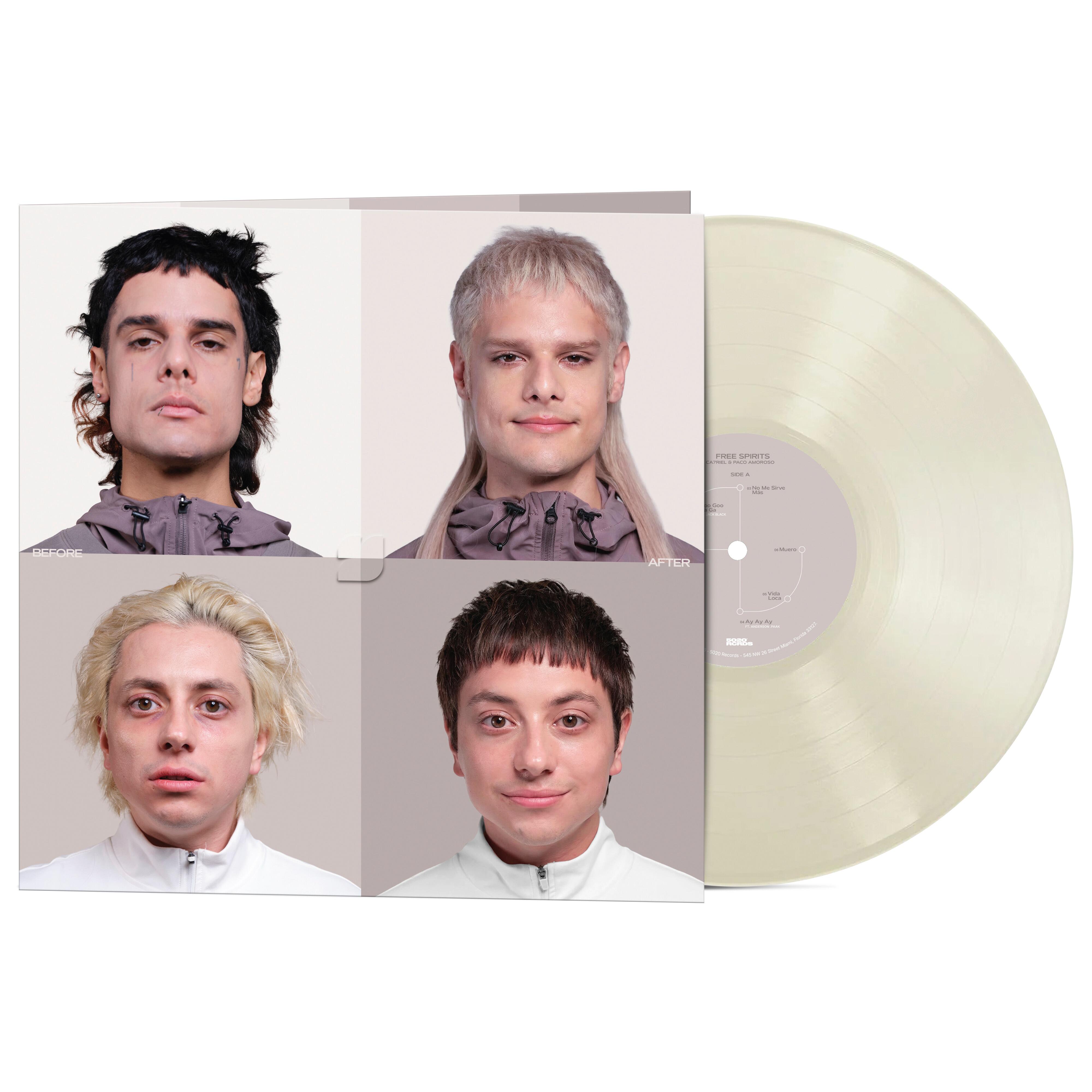 **PRE-ORDER** CA7RIEL and PACO AMOURUSO - Free Spirits - Light Rose Coloured Vinyl LP
