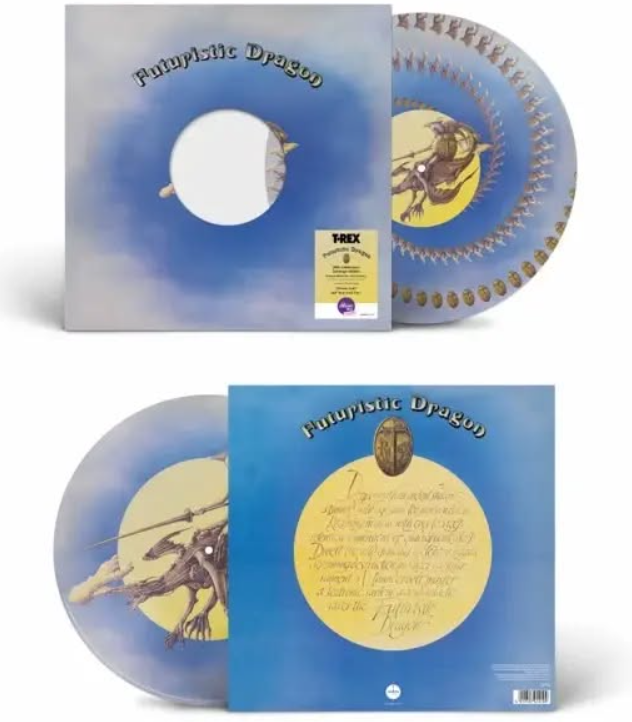 T.Rex LPレコードFuturistic Dragonほか3枚セット T.Rex – Futuristic Dragon – Zoetrope Picture Disc | Revived Vinyl UK