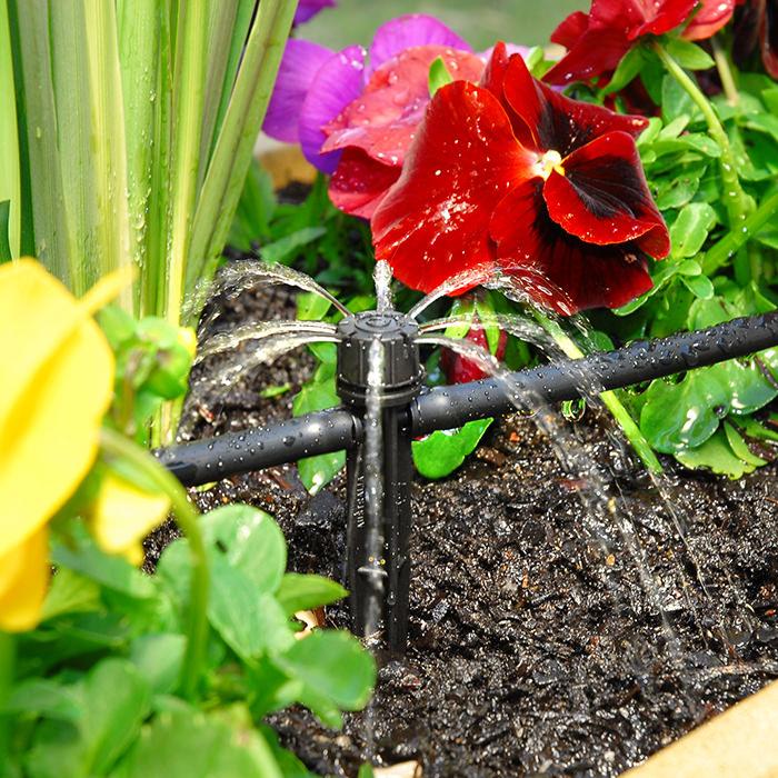 360u00b0 Adjustable Drip Irrigation System - 50FT Garden Watering