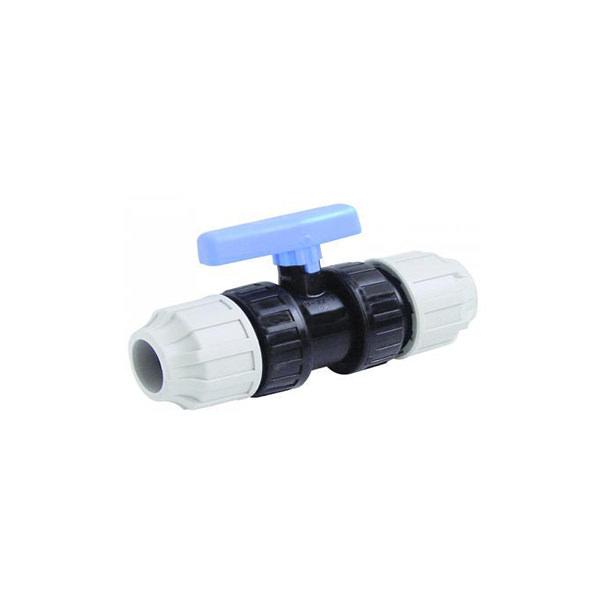 25mm Poly Isolation Valve with compression fittings