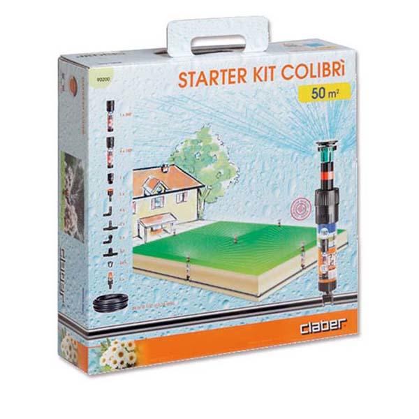 Claber Colibri Pop Up Lawn Watering Kit 50m Box