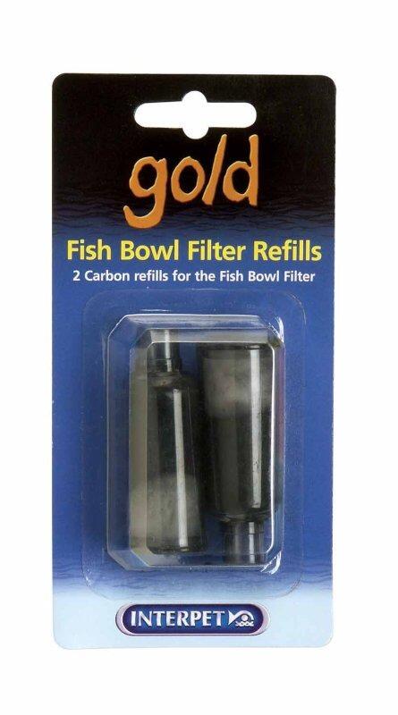 Interpet Gold Fish Bowl Filter Refill Pack