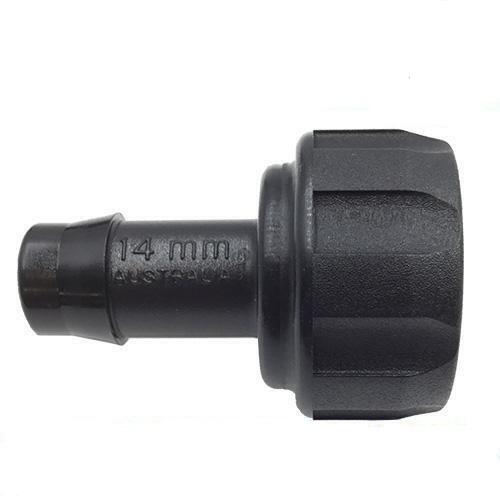 Nut And Tail Tap Adaptor 3/4" BSPF x 14mm Barb