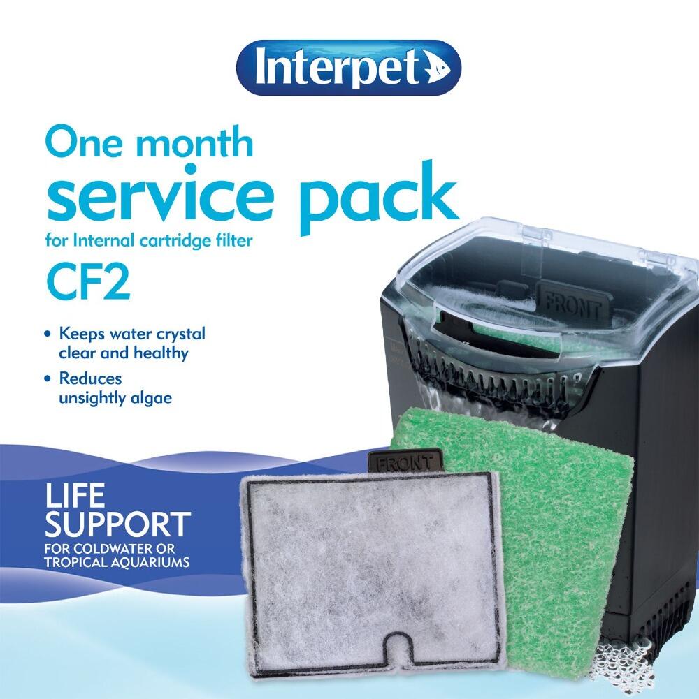 Interpet CF2 Filter 1 Month Service Pack