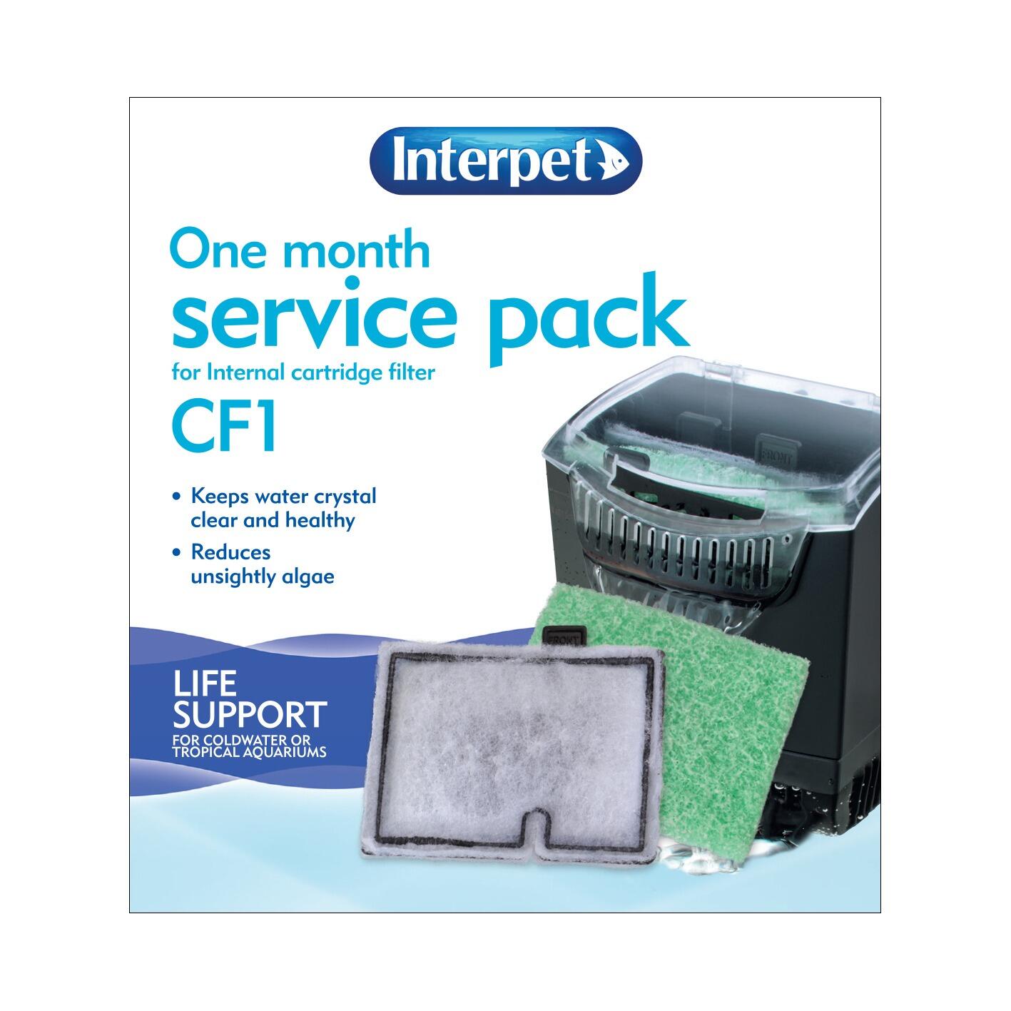 Interpet CF1 Filter 1 Month Service Pack