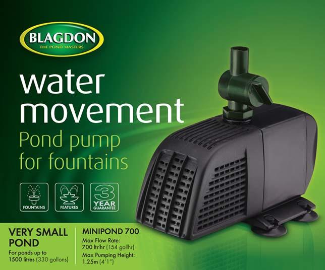 Blagdon Mini Pond Pump 700L