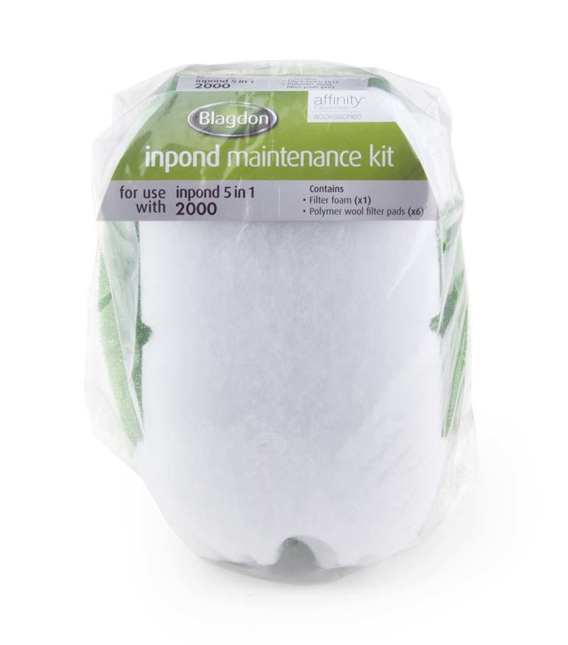 Blagdon Mini-Pond – Set Di Ricambi Filtro Con Carbonio E Lana (confezione Da 2) – Acqua Cristallina Per Il Tuo Laghetto