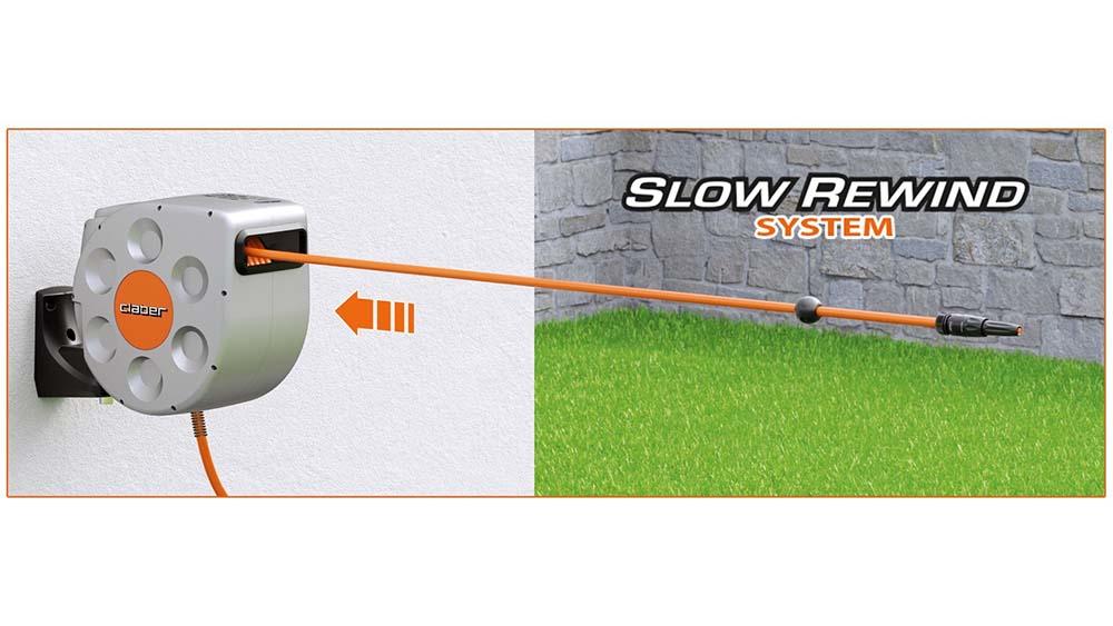 Claber Rotoroll Evolution 30m Automatic Hose Reel Slow Rewind