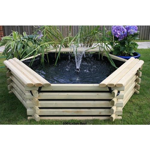 Norlog 100 Gallon Pond Included