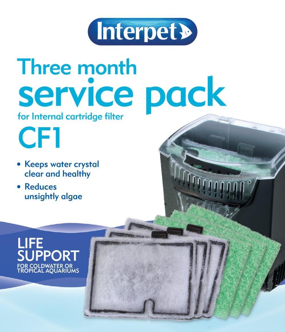 Interpet CF1 Filter 3 Month Service Pack