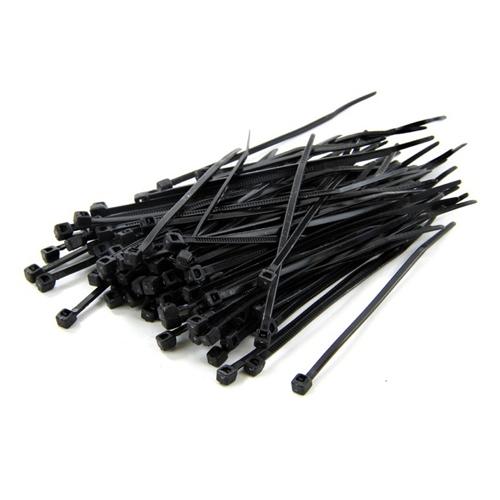 Black Cable Ties - 200 mm x 4.8mm