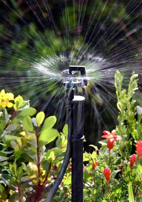Mini Sprinkler with Vari-Flow Asta Stake & Tube