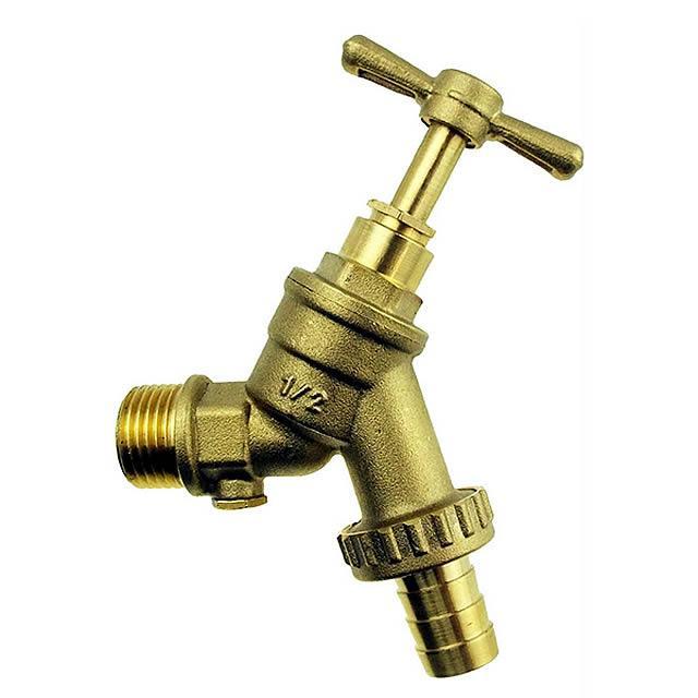 brass garden tap