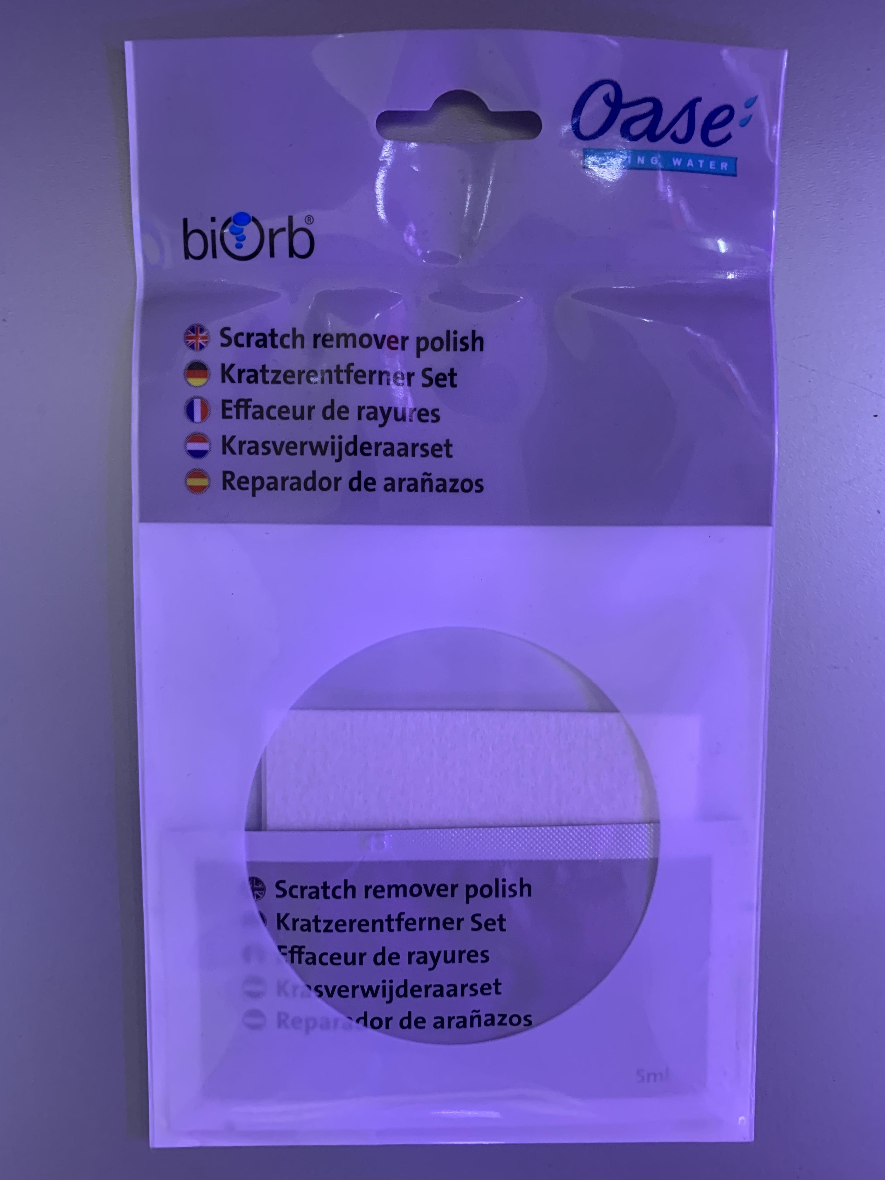 biorb scratch remover