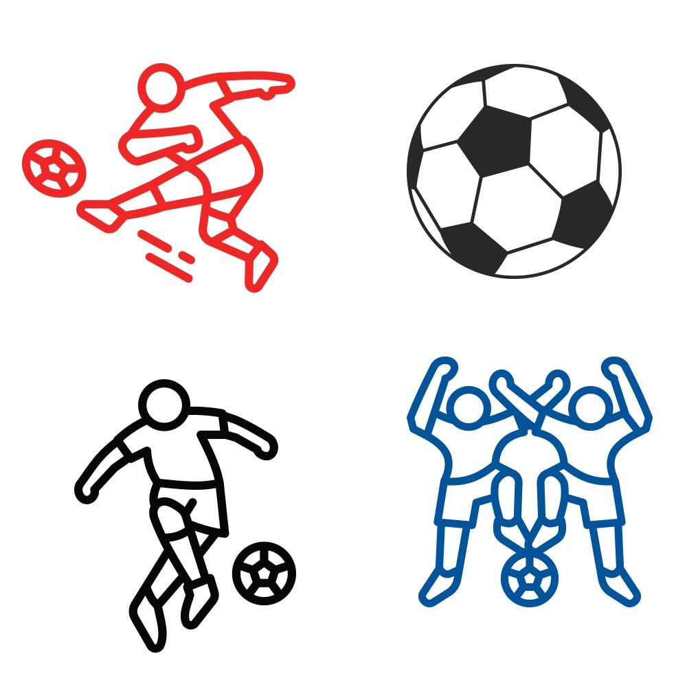 Football Stampers | Personalised / Custom Football Self-inking Stamps / Rubber Stamps