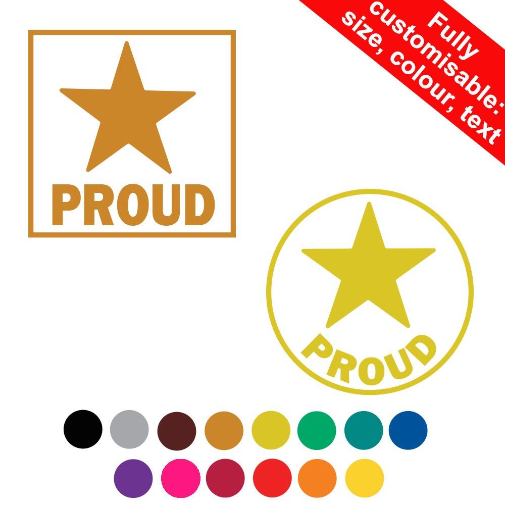 Teacher Stamps | PROUD School Reward System Stamp with Personalisation Options