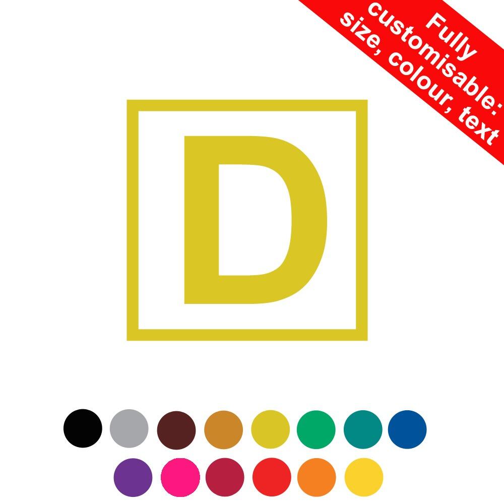 Self-inking Teacher Stamps | D (Distinction Grade) Personalised Teacher Stamp 19-30mm