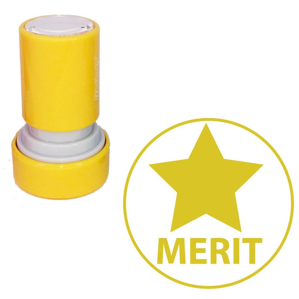 Teacher Stamps | Merit star Self-inking Teacher Stamp for Praise / Reward