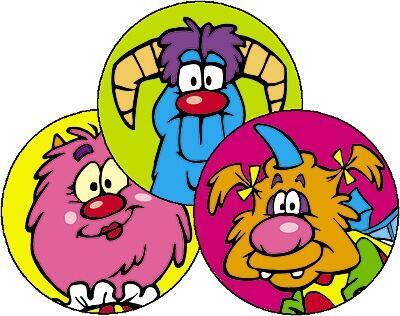 Kids Stickers | Furry Friends Scratch 'n' Stiff Stickers (Licorice Scent).