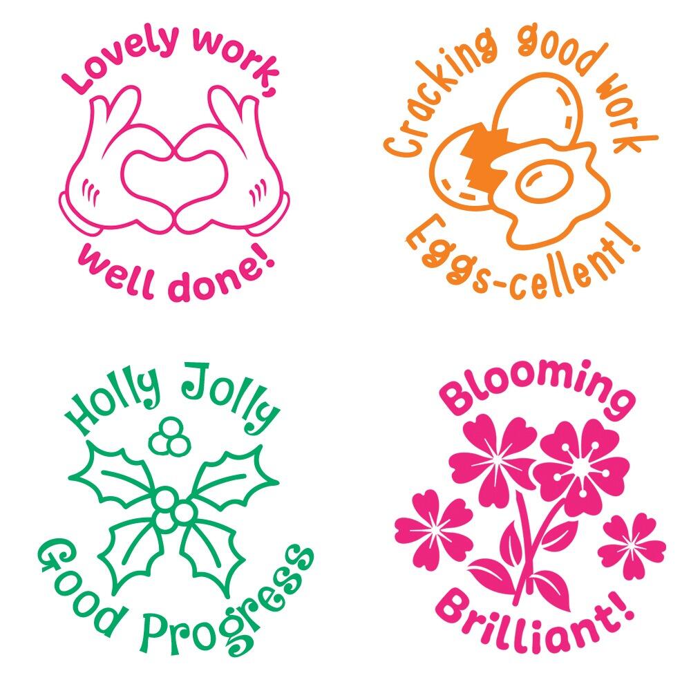 Teacher Stampers | Fun, Festive & Seasonal Self-inking Stamps for Teachers, Crafts, Cards & More