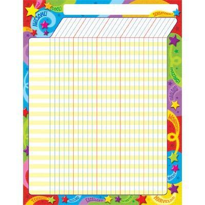 Class Reward Charts | Track Positive Behaviour & Achievement with a Poster/Wall Incentive Chart