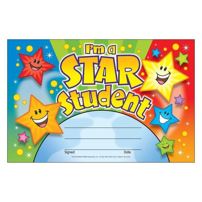 Star Student & Student of the Week | Class Award Certificates, Badges, Medals, Stickers and More