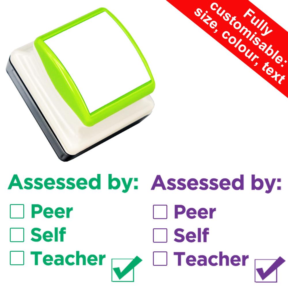 Teacher Stamps | Assessed by: Peer / Self / Teacher, School Stamp ...