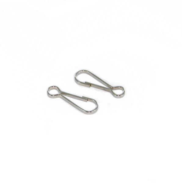 Zipper Pull | Optional Clip for Stamps Unable to Use a Split Pin Attachment