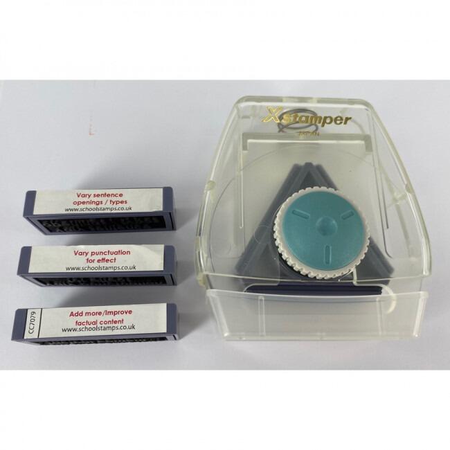 Teacher Stamp Sale | Writing Skills KS3+ - 3 Stamp Twist Stamp Set SALE ITEM