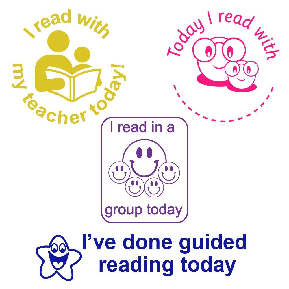 Teacher Stamps | Reading Record and Reading Praise Stamps for Teachers