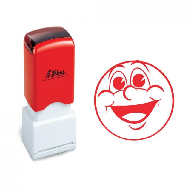 Teacher / Loyalty Stamp | Big Smiles! Happy Face Self-inking Teacher Stamps - 13mm
