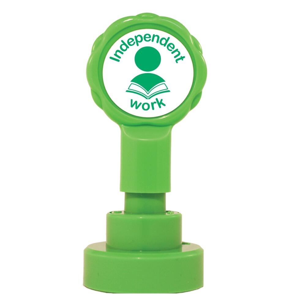 Teacher Stamps | Independent work School Stamp. Reinkable, 22mm - Super Sale Stock!