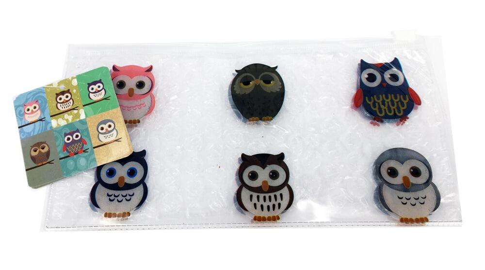 Low Cost Pencil Cases | Cute Owl Design Pencil Cases (Empty). Perfect Low Cost Gift / Gift Case