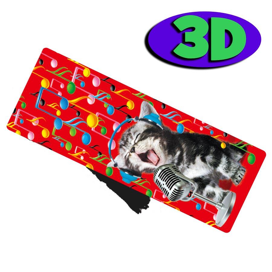 3D Bookmarks | Incredibly Cute, Kitten Karaoke Bookmark - Ideal Reading Incentive/Class Present