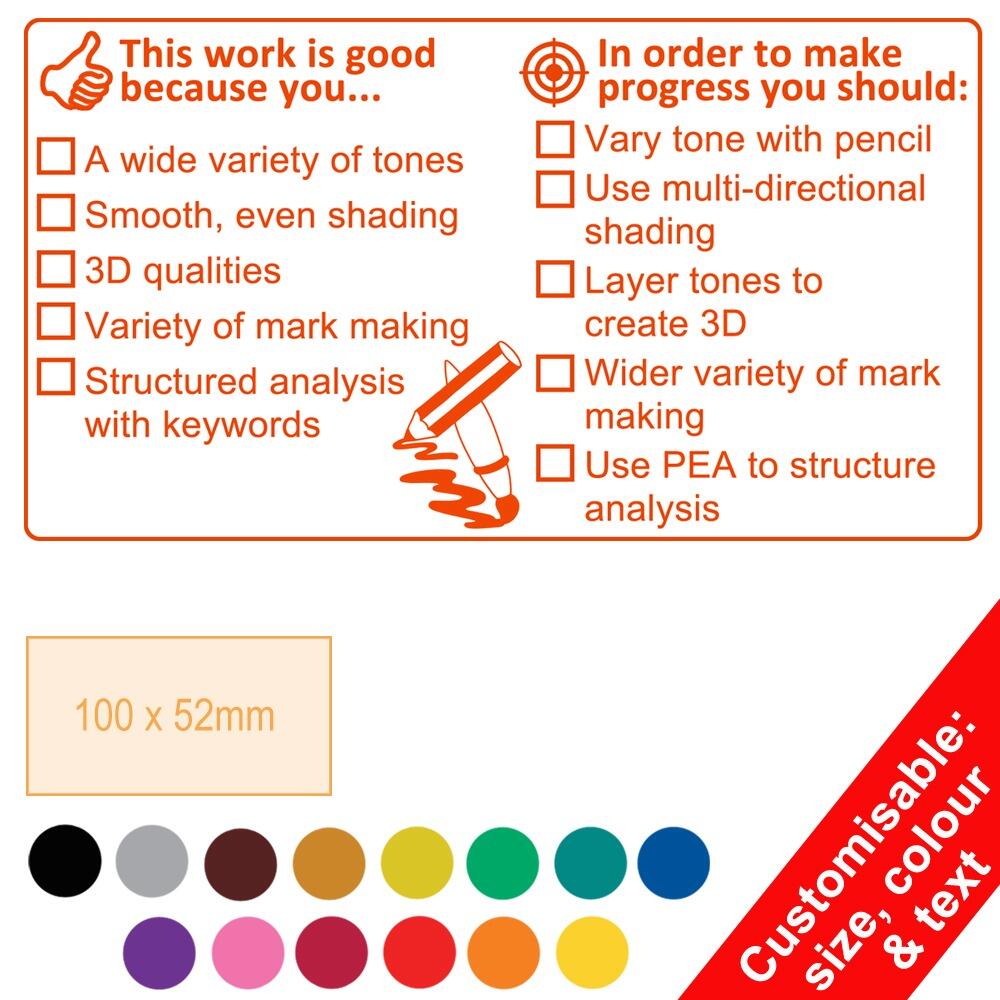 TeacherTalk Blog | New Art Marking Teacher Stamps