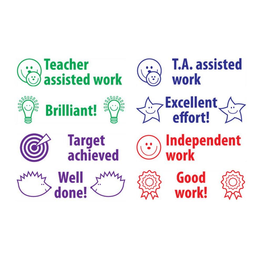 Personalized Stamps Checklist Teacher Stamps Self Inking - View #9