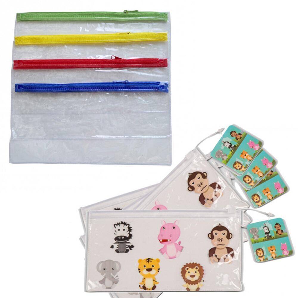 Pencil Cases for Students | Clear Exam Cases & Colourful Cute Design Low Cost Pencil Cases
