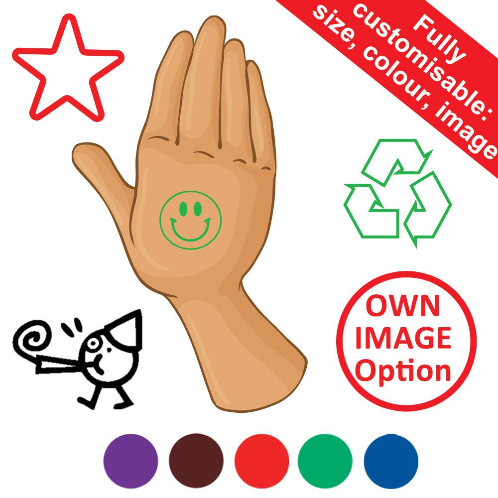 Hand Stamps for Events - The Eco Alternative to Tickets and Wristbands