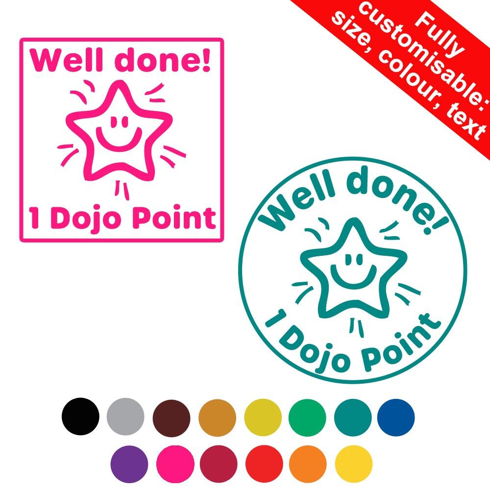 ClassDojo Rewards | Dojo Point Designs to Create a Personalised Dojo Stamp