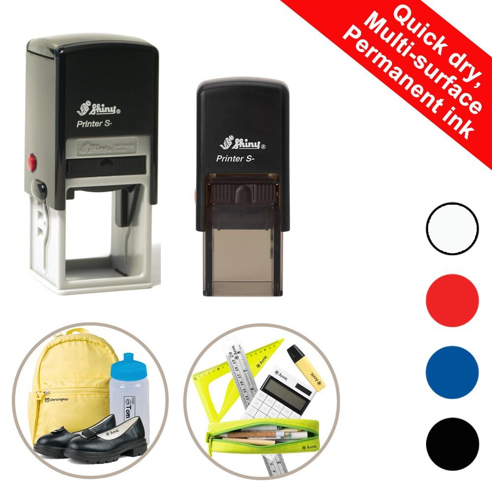 Self-inking Stampers | Permanent Ink Stampers for Any Surface. Various Colours / Sizes