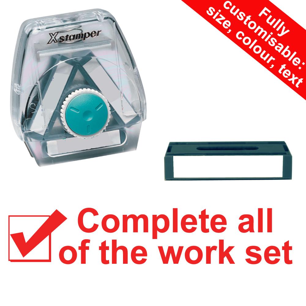 Teacher Twist Stampers | Complete all of the work set - 3-in-1 Twist N Stamp Brick - 40x14mm