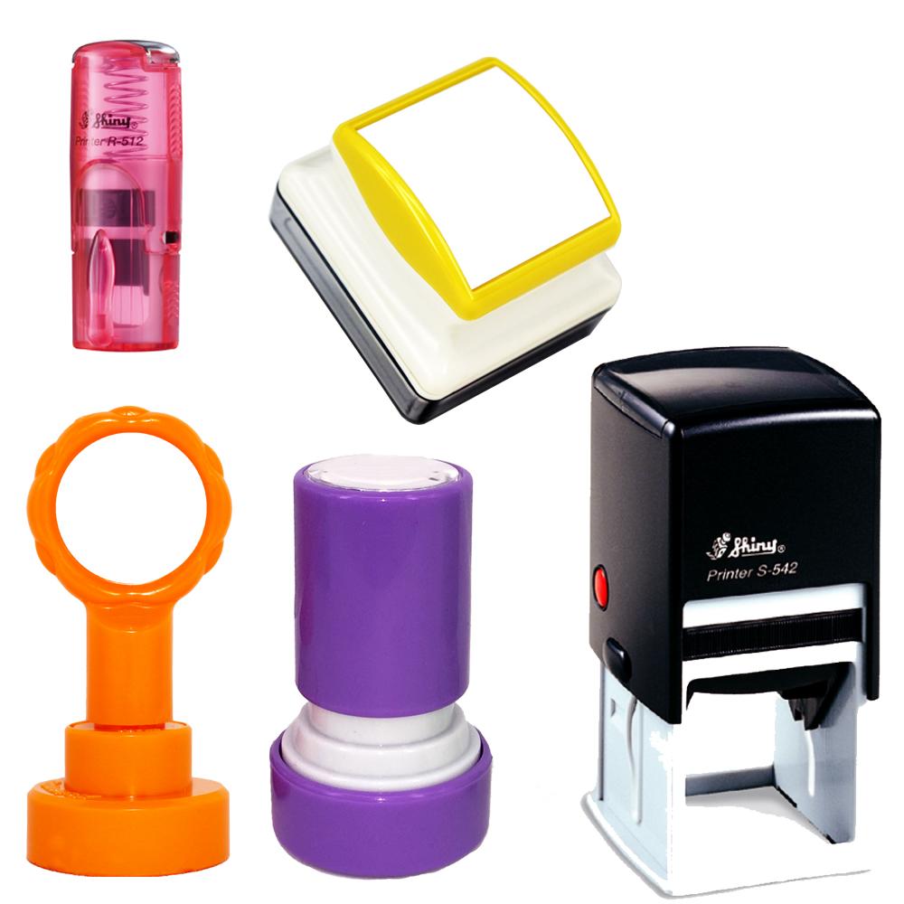 Custom Stampers | Round Large and Small Custom Stamps for Schools, Loyalty Stamps and Office Stamps