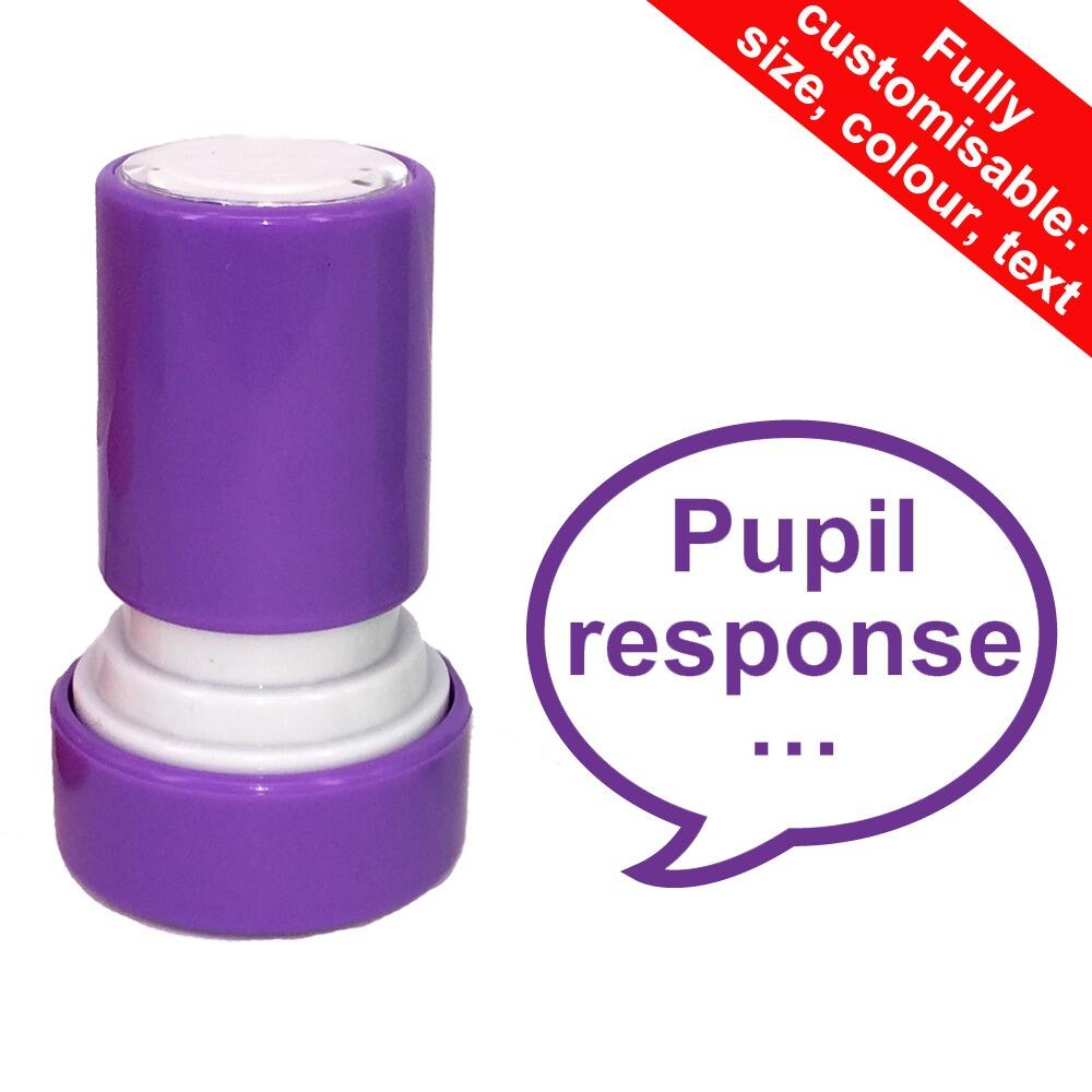 Teacher Stamps | Pupil response Teacher Stamp - 22mm