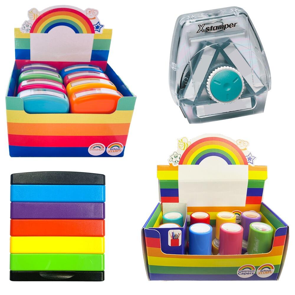 Custom Stamp Teacher Sets | Stakz Layer Stamps, Twist 3in1 Stampers and Custom Box Sets of 6-8 Stamps