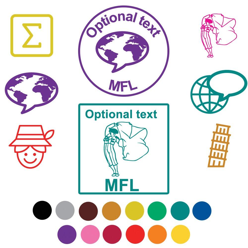 School Reward Schemes | MFL (Languages) Subject Stamps