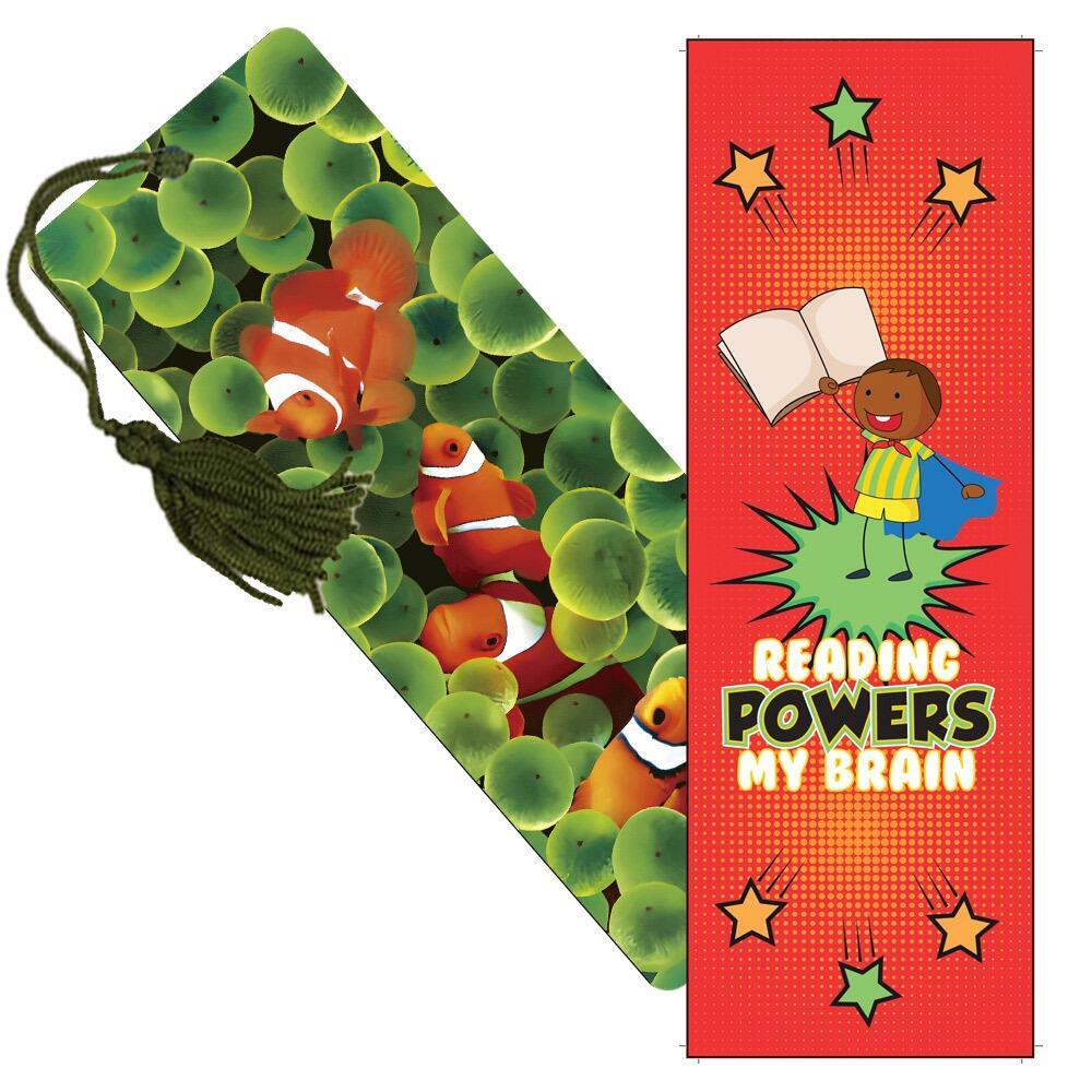 Bookmarks | Huge range of low cost, fun, colourful paper and 3D bookmarks
